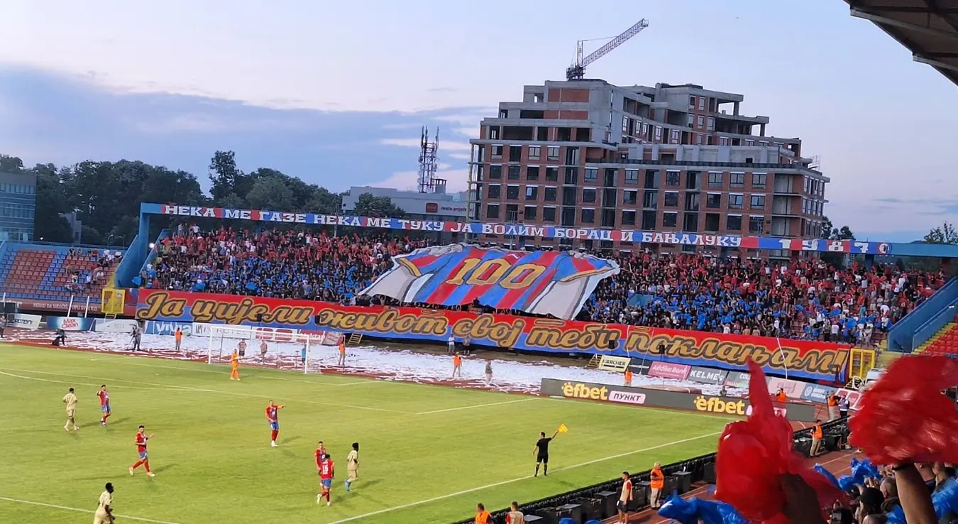 UEFA kaznila Levski zbog incidenata na utakmici protiv Borca u Banjaluci