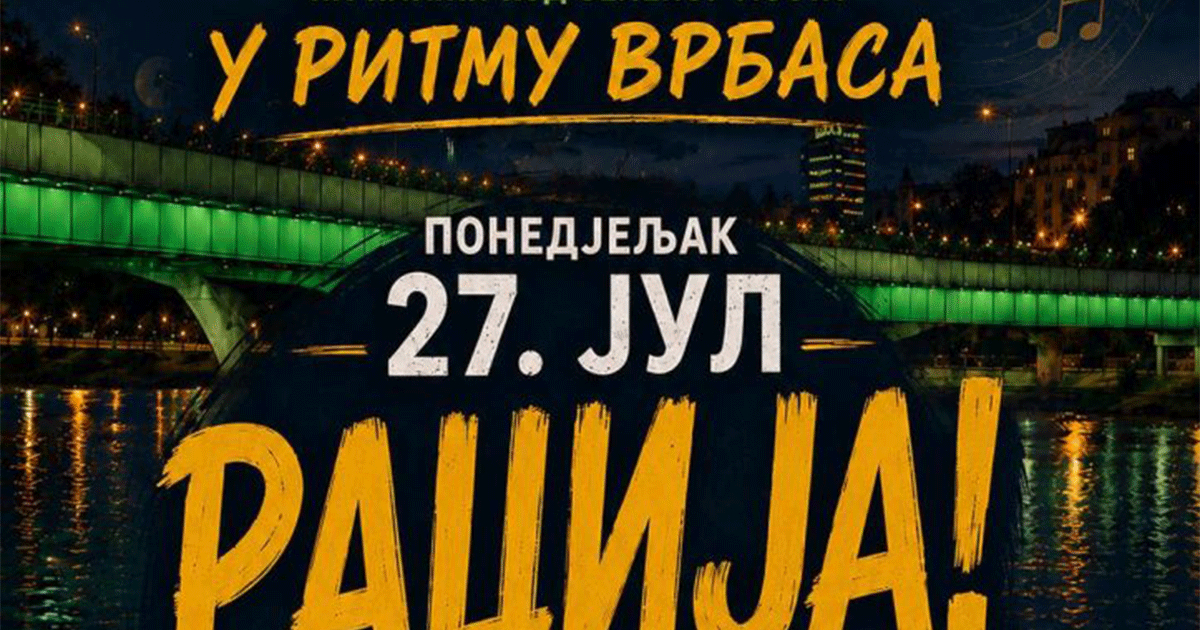 Julske muzičke večeri „U ritmu Vrbasa” počinju večeras