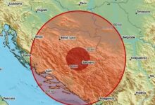 Zemljotres jačine 3,1 stepen pogodio područje istočno od Sarajeva