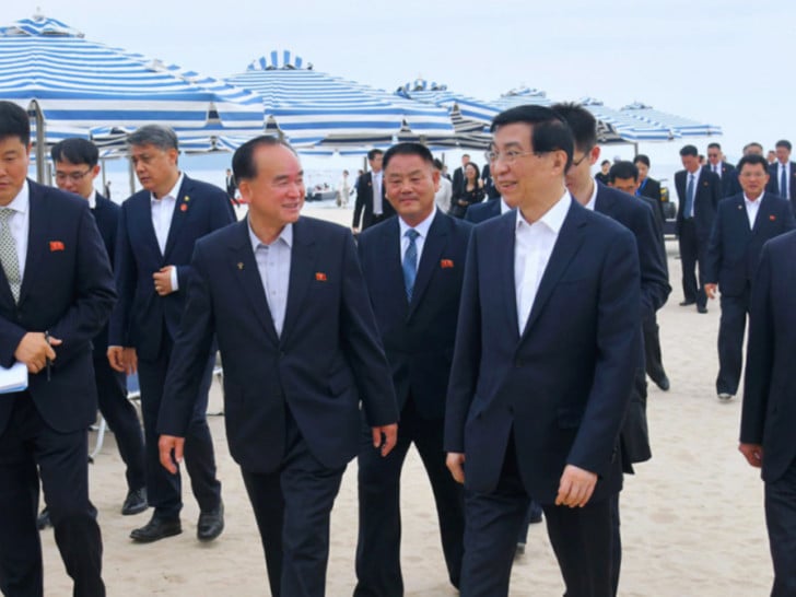 Kineska delegacija u zvaničnoj posjeti sjevernokorejskom turističkom kompleksu