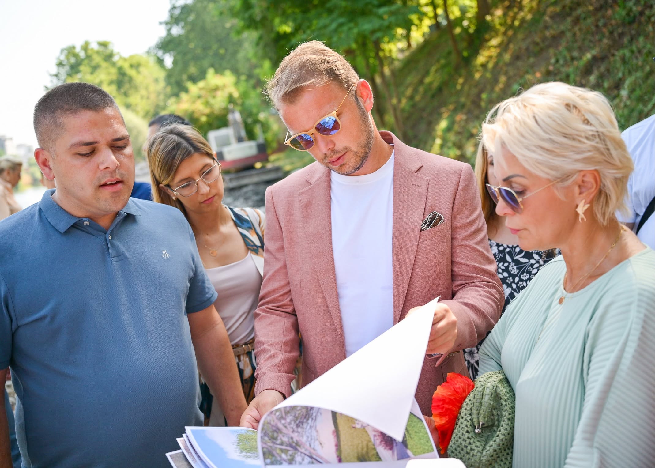 Stanivuković na gradilištu: Banjalučka riva niče prema planu, dočekaće ljeto