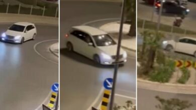 Snimak iz Splita: Vozač na Žnjanu ne prestaje da kruži kružnim tokom, komentari urnebesni