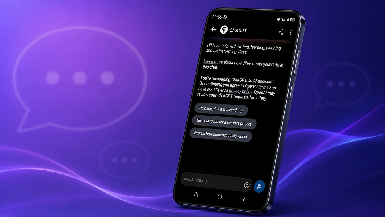 Kako isključiti AI opcije u Viberu