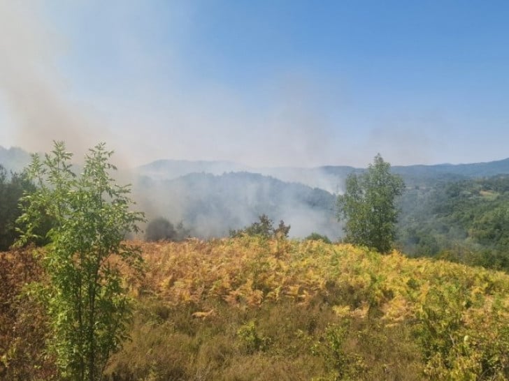 Požar kod Banjaluke i dalje ne jenjava