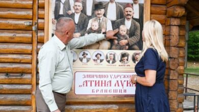 Cvijanovićeva na porodičnoj „Aleksijadi“ u Branešcima