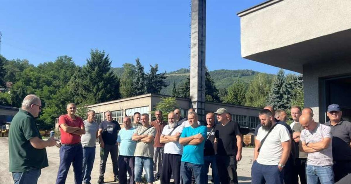 Protest rudara RMU Zenica: osamnaest rudara i dalje u jami Raspotočje