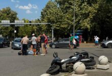 Motociklista povrijeđen u sudaru kod Narodnog pozorišta
