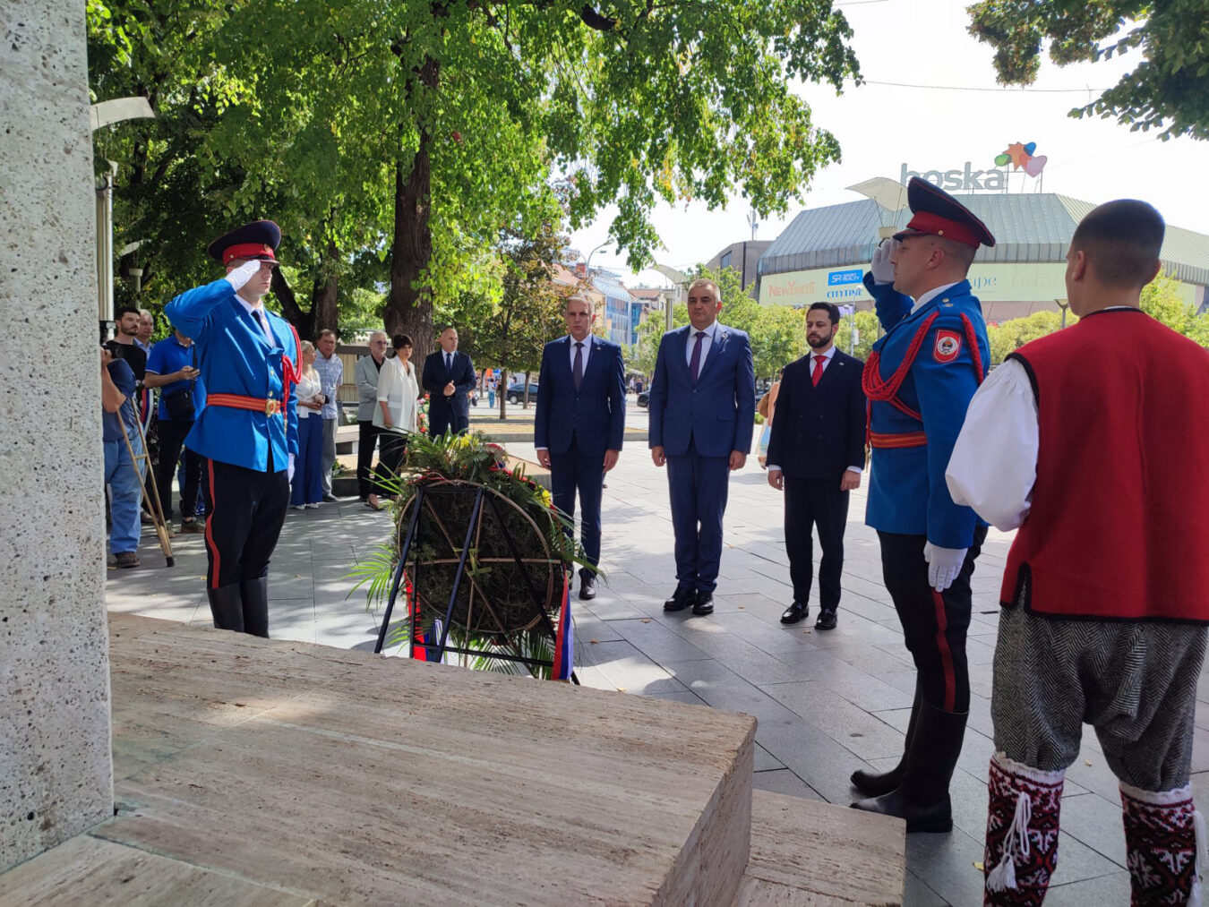 Vijenac Kočiću: Minić, Golubović i Romić odali počast velikom piscu