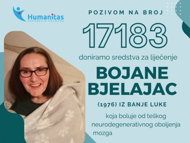 Humanitarna akcija za liječenje Bojane Bjelajac iz Banjaluke