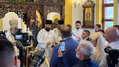 Osveštan hram Svetog proroka Ilije kod Laktaša