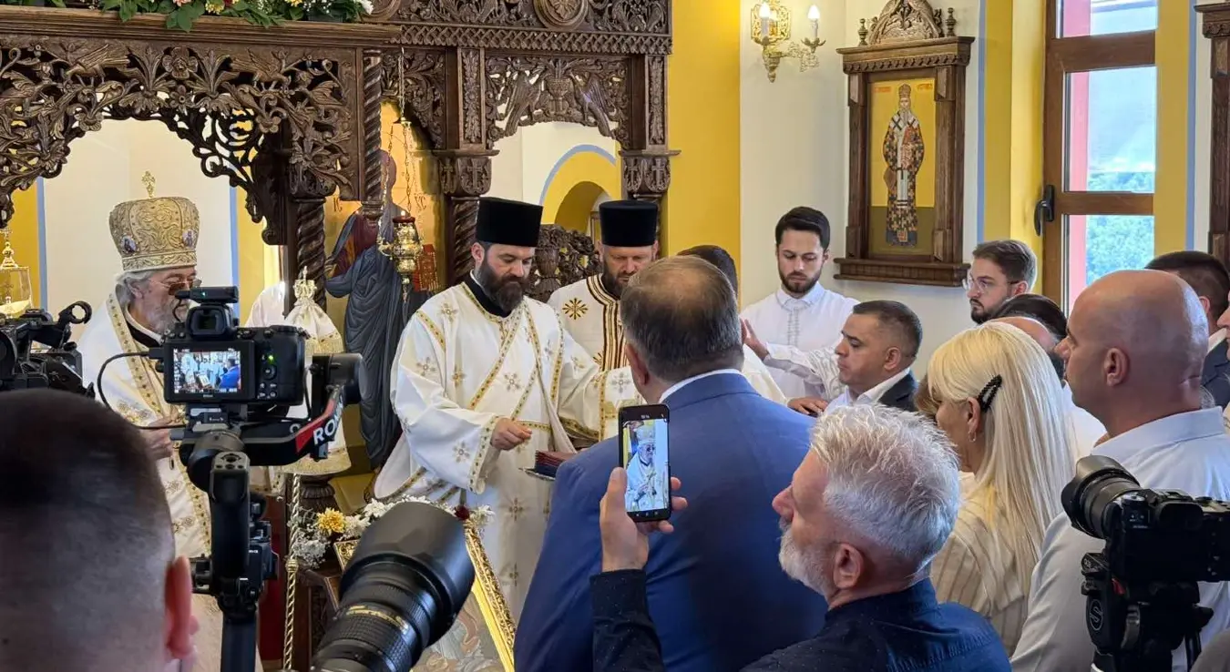 Osveštan hram Svetog proroka Ilije kod Laktaša