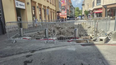 Gajeva ulica i dalje gradilište: Radnici ni za lijeka, rokovi pregazeni