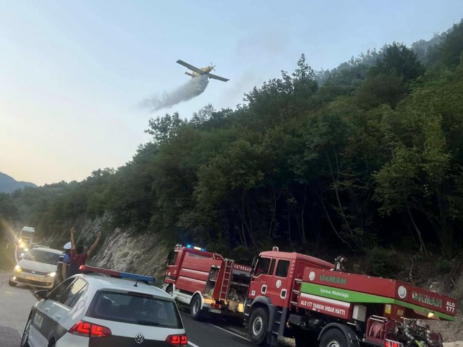 Požar kod Konjica najkritičniji prema Brđanima