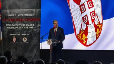 Vučić u Mrkonjić Gradu: Nećemo dozvoliti novu „Oluju“