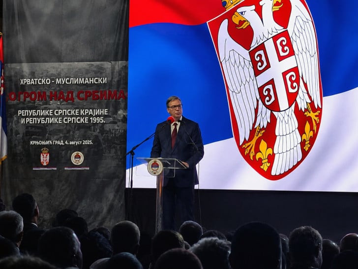 Vučić u Mrkonjić Gradu: Nećemo dozvoliti novu „Oluju“