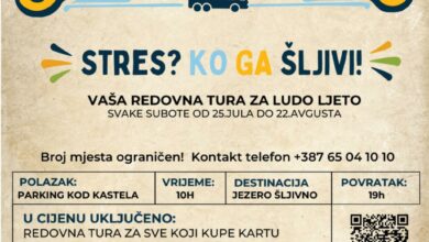 Šljivno ekspres i ove subote vozi do jezera na Manjači