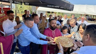 Mezgraja-Gaj proslavila hramovnu slavu, Gajiću uručena ikona i zahvalnica