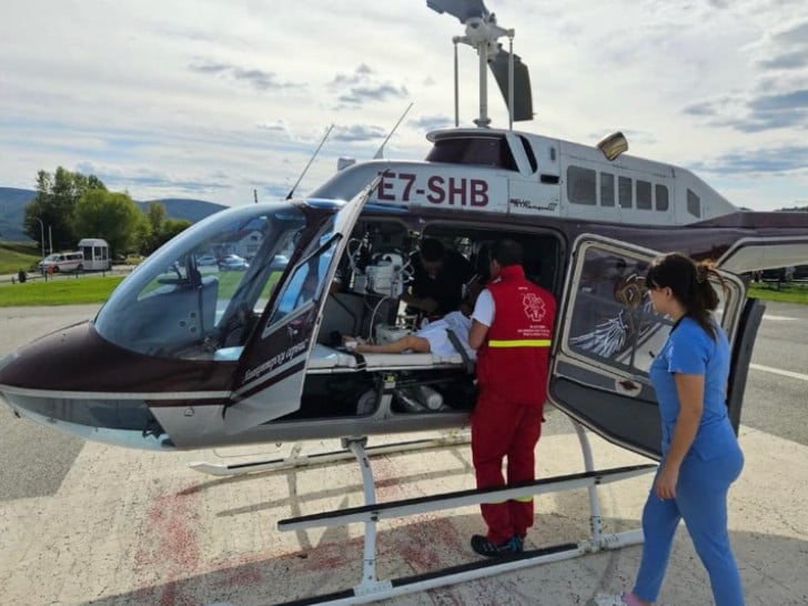 Lažno prijavio povredu da bi se provozao helikopterom