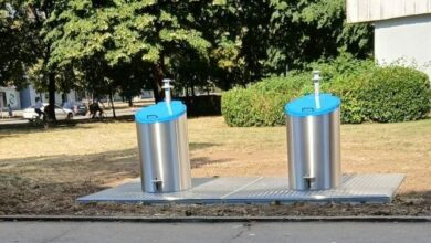 Podzemni kontejneri u Srpskoj ulici: Radovi počeli, dva već u funkciji