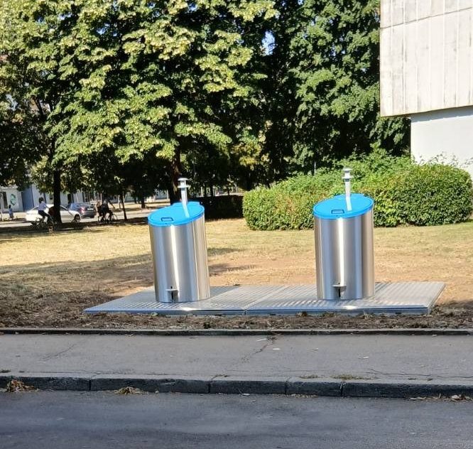 Podzemni kontejneri u Srpskoj ulici: Radovi počeli, dva već u funkciji