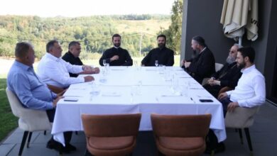 Dodik ugostio mitropolita Jefrema i episkopa Savu