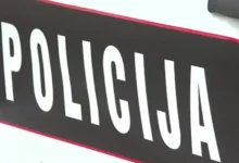 Sudar motocikla i automobila na putu prema Vogošći