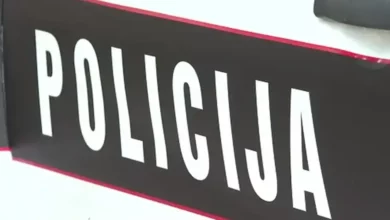 Sudar motocikla i automobila na putu prema Vogošći