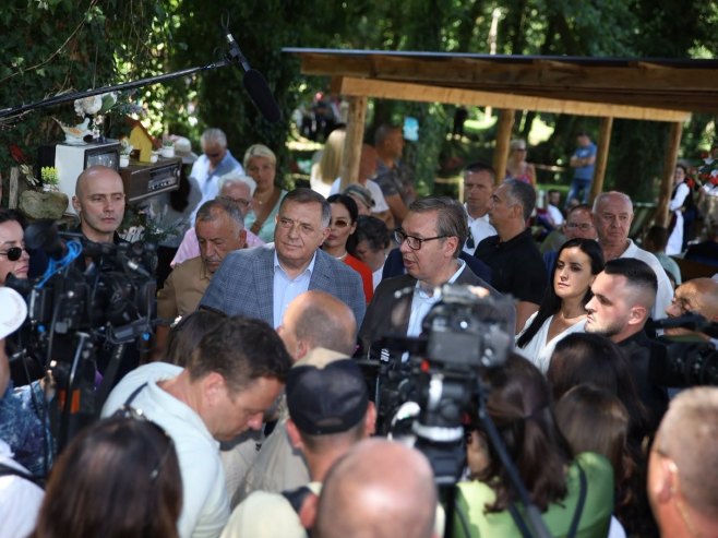 Dodik: podrška Srbije Srpskoj najsnažnija do sada