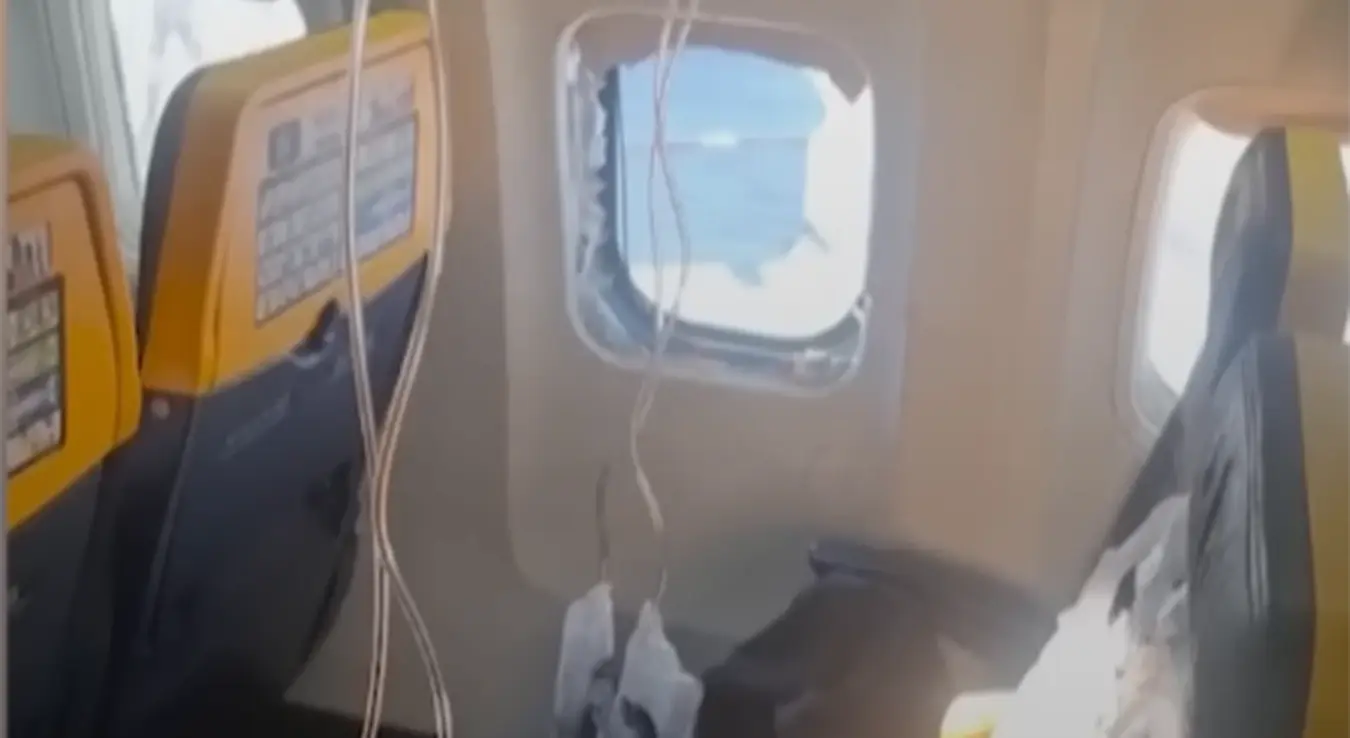 Novi snimak drame na letu Rajanera