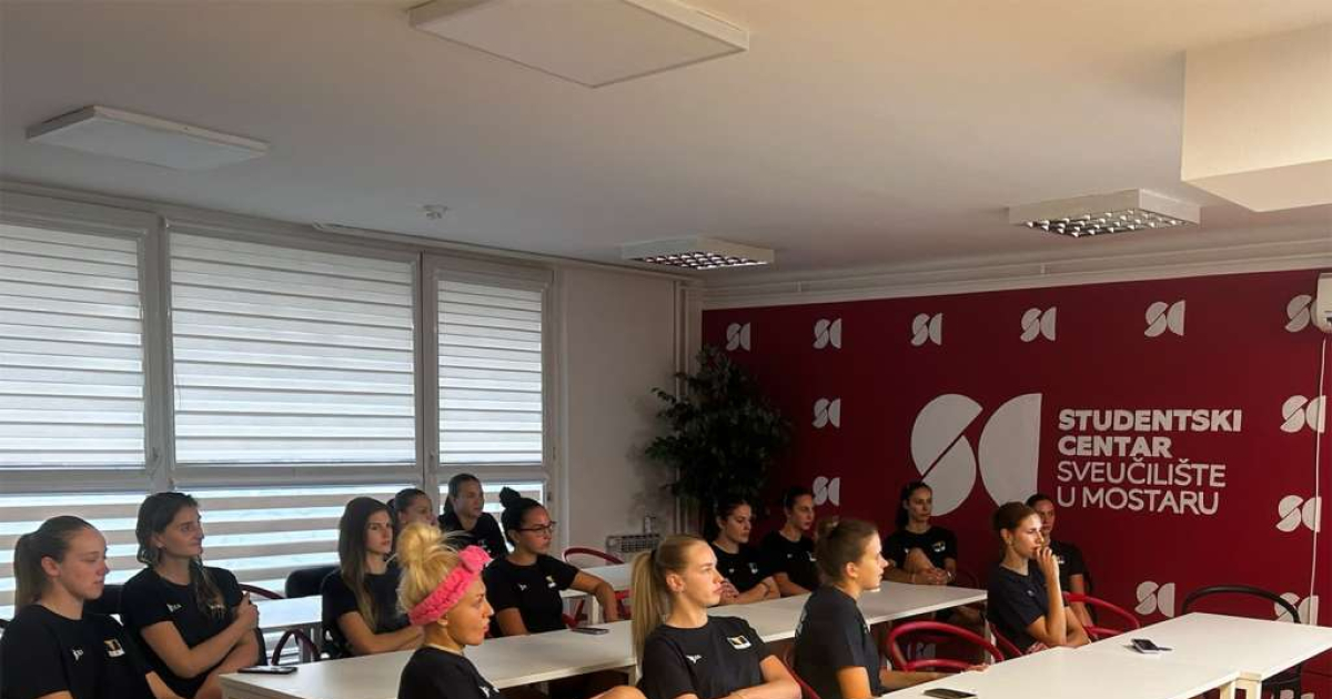 "Zmajice" započele pripreme u Mostaru pred Mediteranske igre