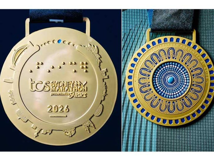 Umjesto stadiona u Sidneju, na medalji Sidnejskog maratona ugravirana arena iz Minhena
