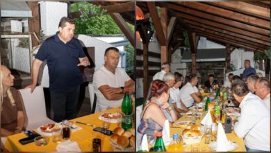 Stevandić sa članovima NDP iz Krajine proslavio ujedinjenje u Omarskoj