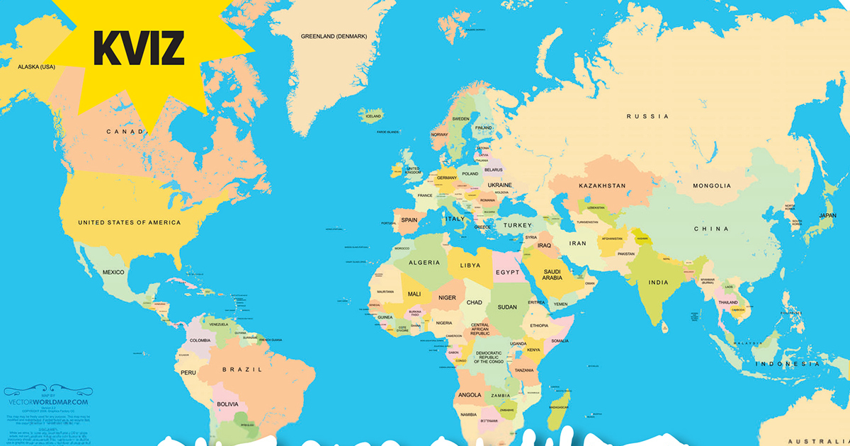 Kviz iz geografije: Koliko dobro poznajete glavne gradove svijeta?
