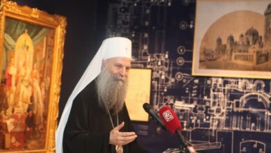 Patrijarh Porfirije dolazi na osveštanje crkve na Palama
