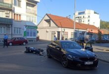 Motocikl i BMV sudarili se u Bijeljini