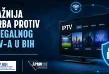 Udruženo za borbu protiv nelegalnih IPTV operatera u BiH
