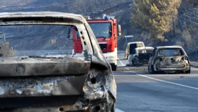 Požar u Omišu: njemačke porodice u panici bježale, ostala im samo torba