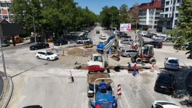 Kružne raskrsnice u Banjaluci: Radovi sve brže napreduju