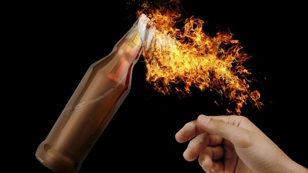 Molotovljev koktel na hotel u Beogradu