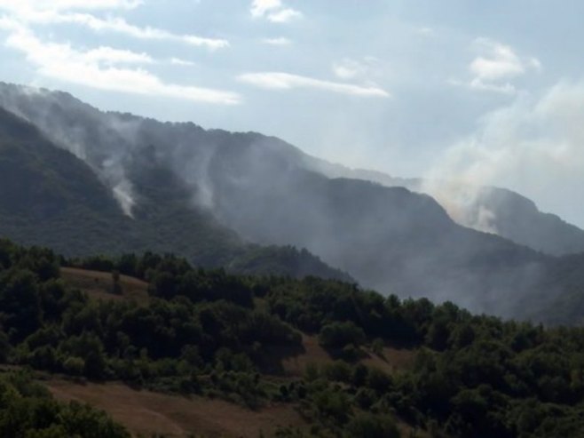 Konjic: jedinica za gašenje požara upućena na teren
