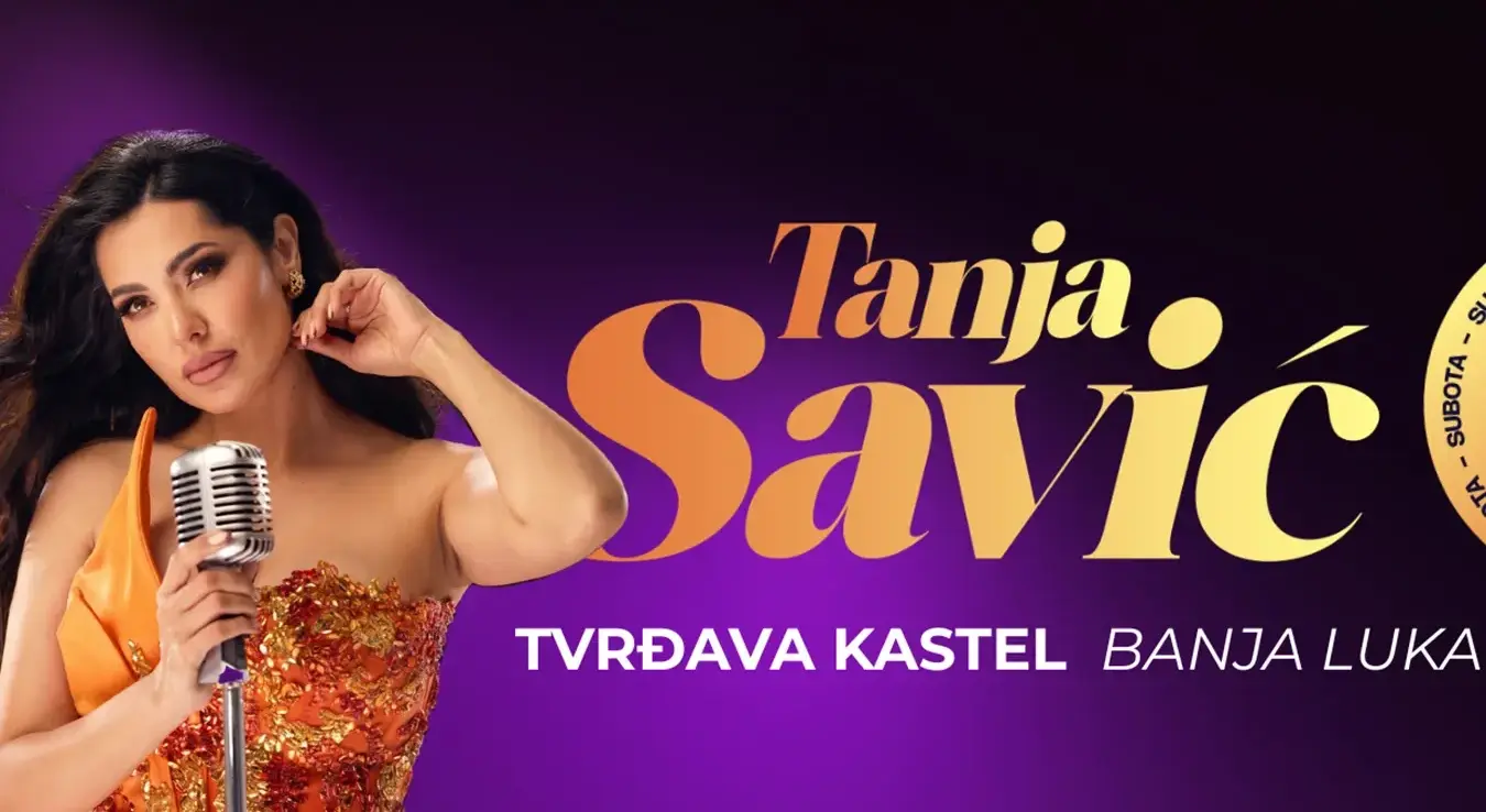Tanja Savić večeras na Kastelu: Koncert pred hiljadama Banjalučana