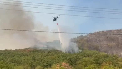 Vatrena stihija u Hercegovini: Helikopter MUP-a RS ponovo u akciji