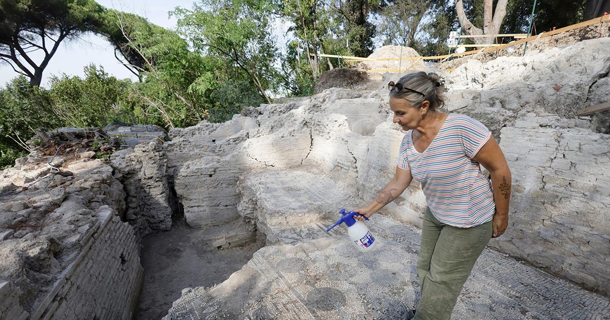 Građevina iz drugog vijeka kod Koloseuma krije mozaike i freske