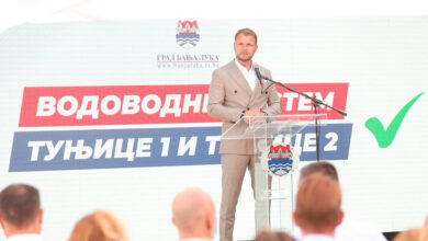 Sistem Tunjice 1 i 2 pušten u rad, stabilna voda za 15.000 Banjalučana