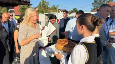 Dodik i Cvijanovićeva stigli na obilježavanje Ilindana u Kožuhama