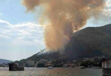 Požar kod Herceg Novog proširio se na Zeleniku i prijeti Kamenarima