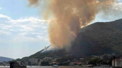 Požar kod Herceg Novog proširio se na Zeleniku i prijeti Kamenarima