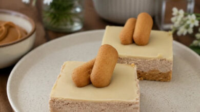 Recept za slatke plazma kocke sa dva preliva