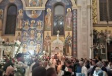 Svečana litija u Trebinju okupila vjernike ispred Sabornog hrama