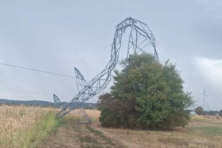 Kvarovi na dalekovodima u dijelu Banjaluke i okolini